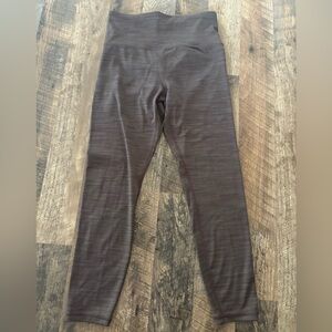 Athleta Elation Space Dye 7/8 Tights in Coffee house